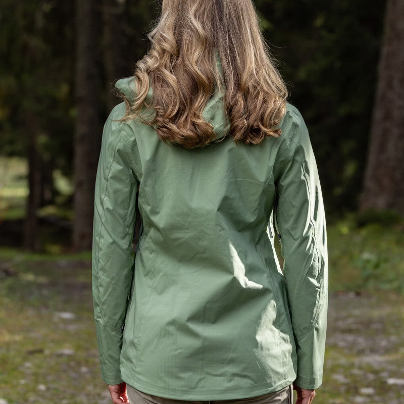 Veste de pluie 3 couches pour femmes Dora loden frost