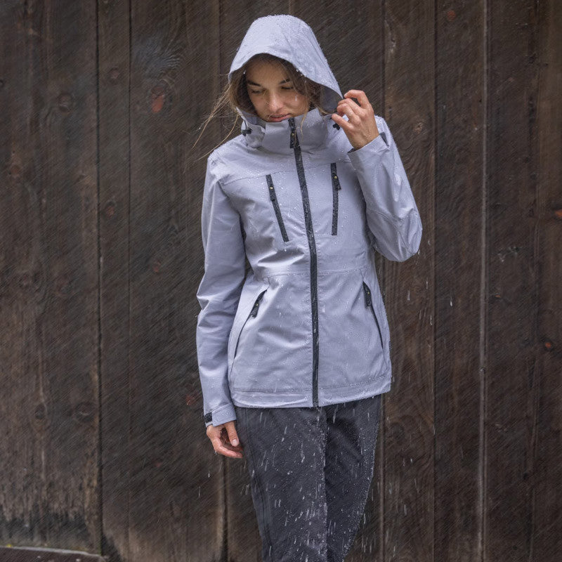 Veste de pluie 3 couches pour femmes Dora lavender aura