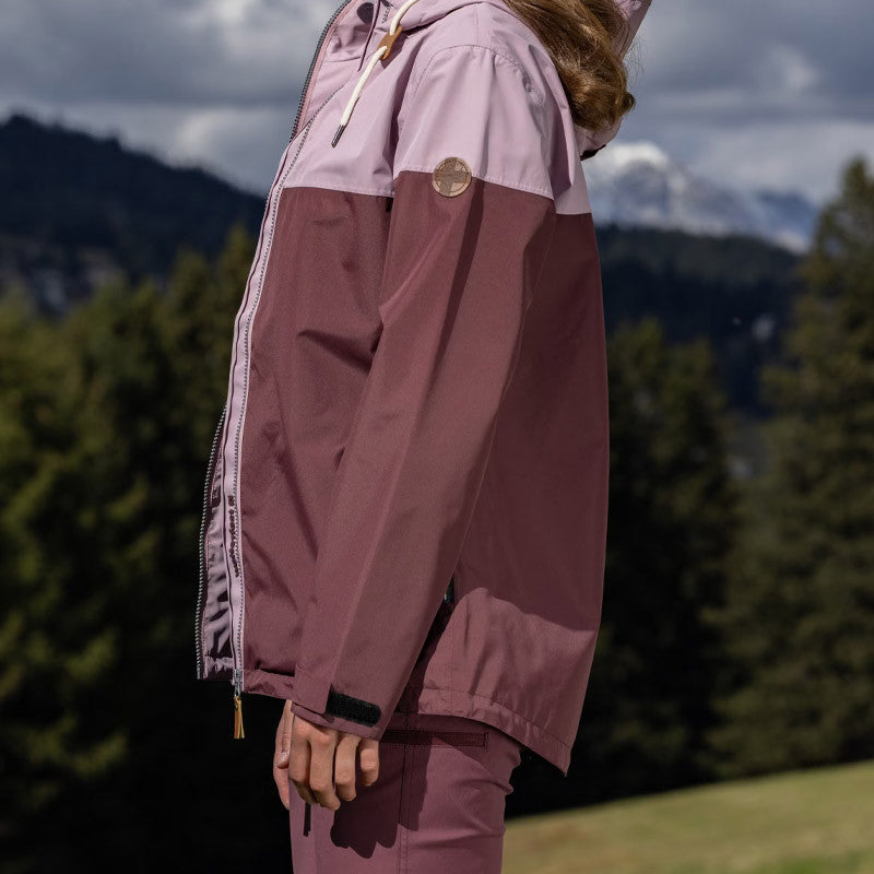 Frauen Regenjacke Nala catawba grape