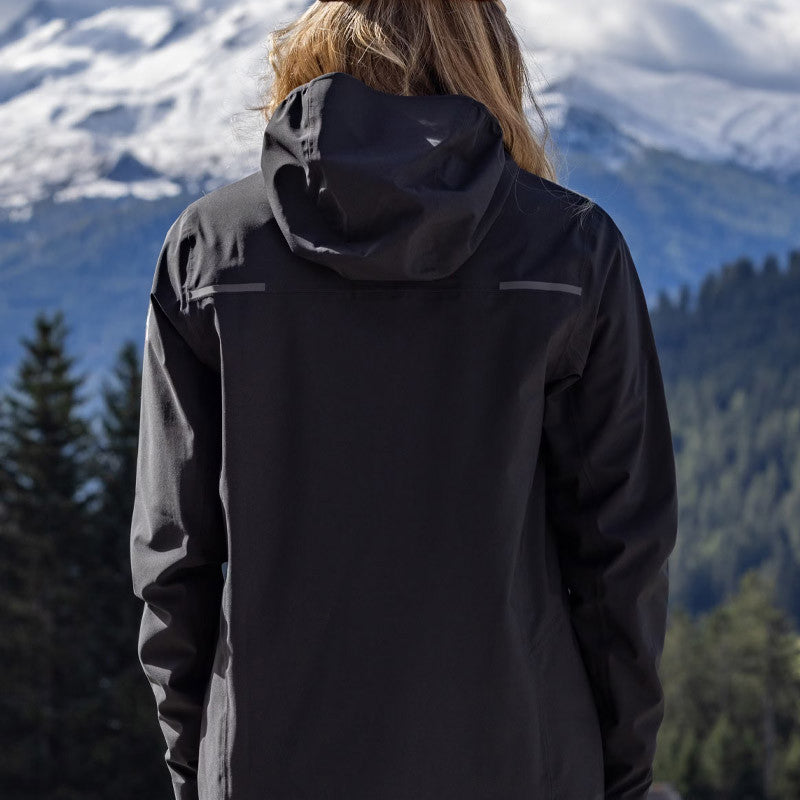 Women's rain jacket Gina black