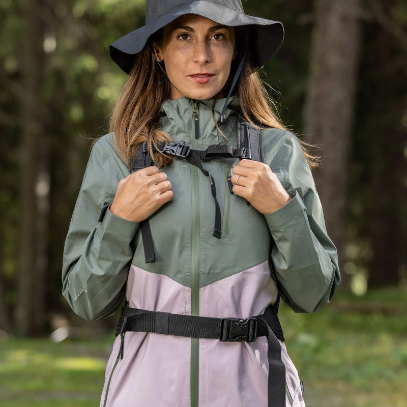 Veste de pluie femme 3 couches Thea thyme