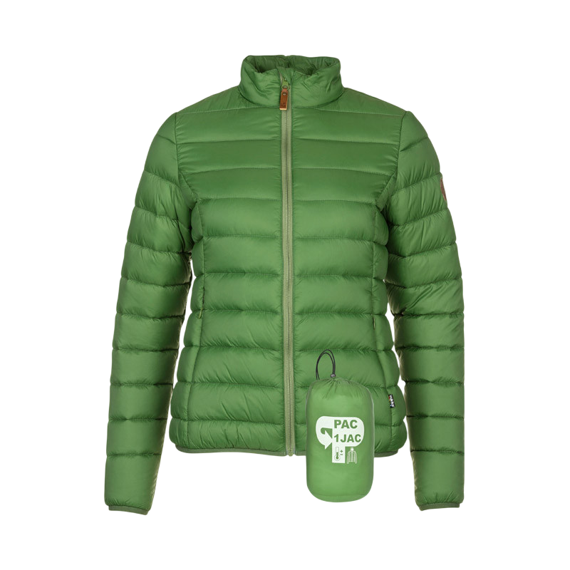 Veste thermique pour femmes Pac Jac vineyard green