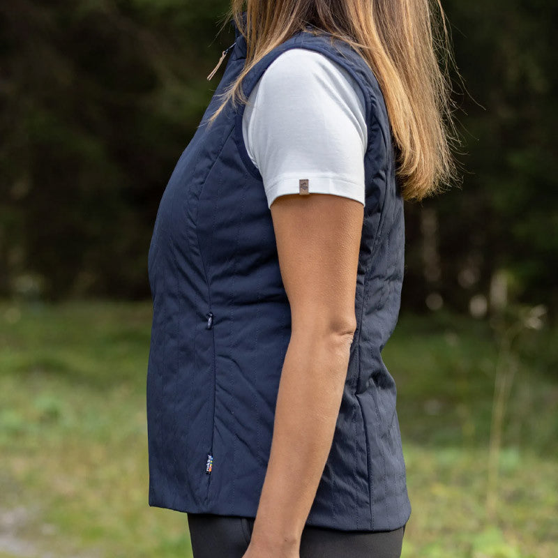 Gilet thermique pour femme Eliana dark navy