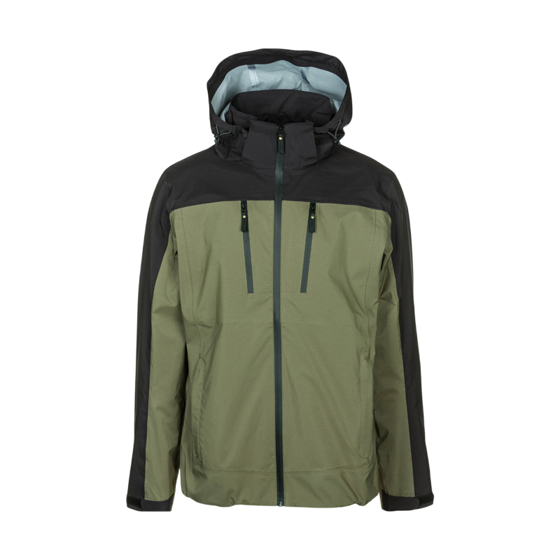 Veste de pluie 3 couches Ryder ivy green pour homme