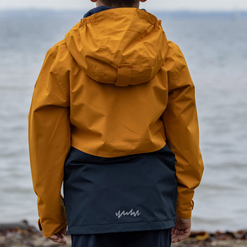 Kids Ananda rain jacket inca gold