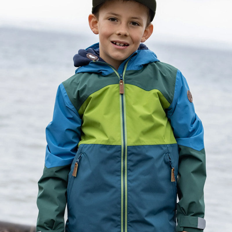 Kinder Wynn Regenjacke kelp forest