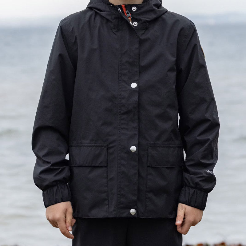 Kids Suri rain jacket black