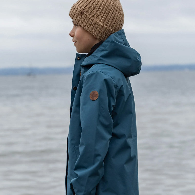 Kinder Sita Regenjacke majolica blue