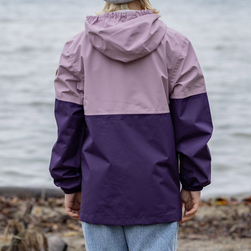 Kinder Travellight Regenjacke mauve shadows