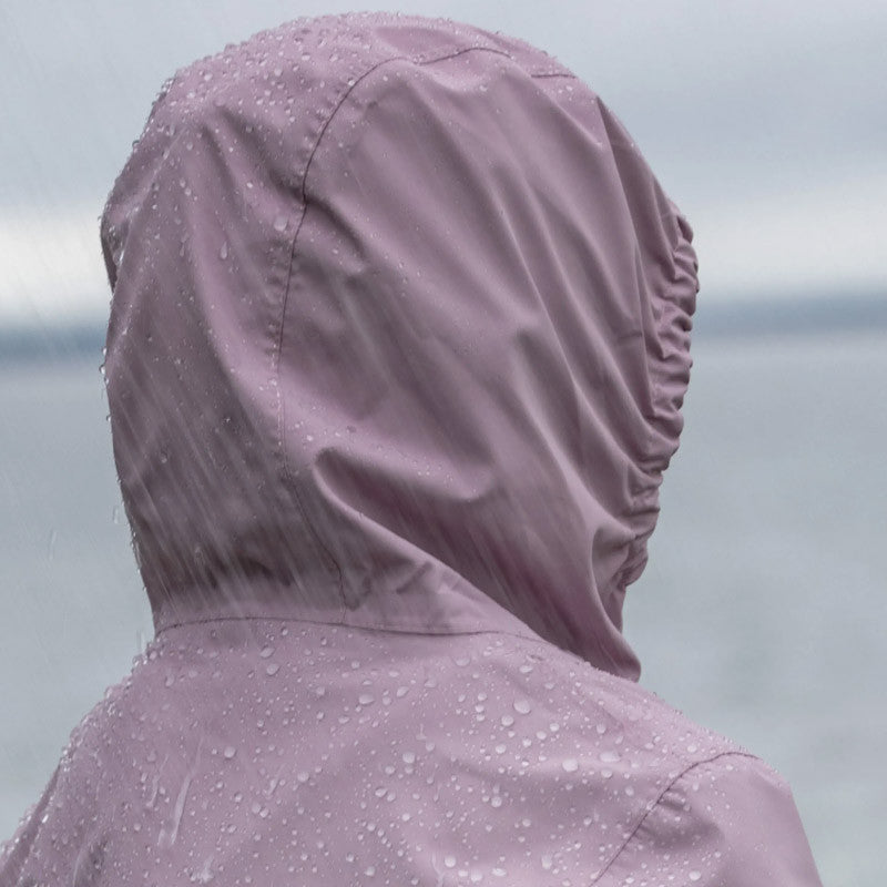 Kinder Travellight Regenjacke mauve shadows