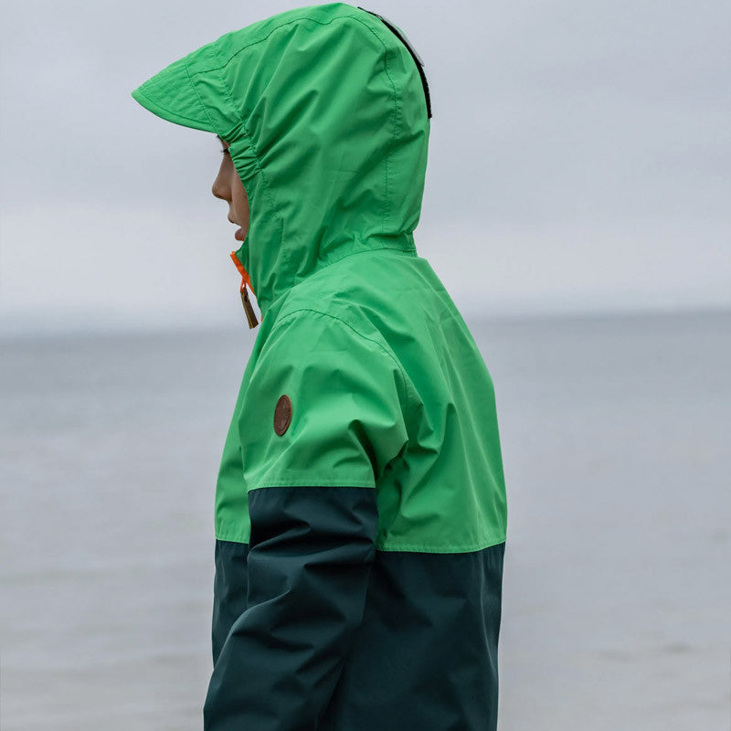 Veste de pluie pour enfants Puck sea moss