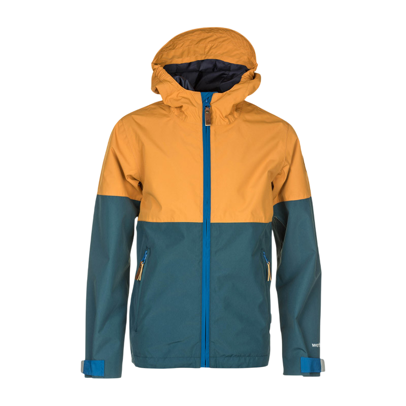 Kids Puck rain jacket inca gold