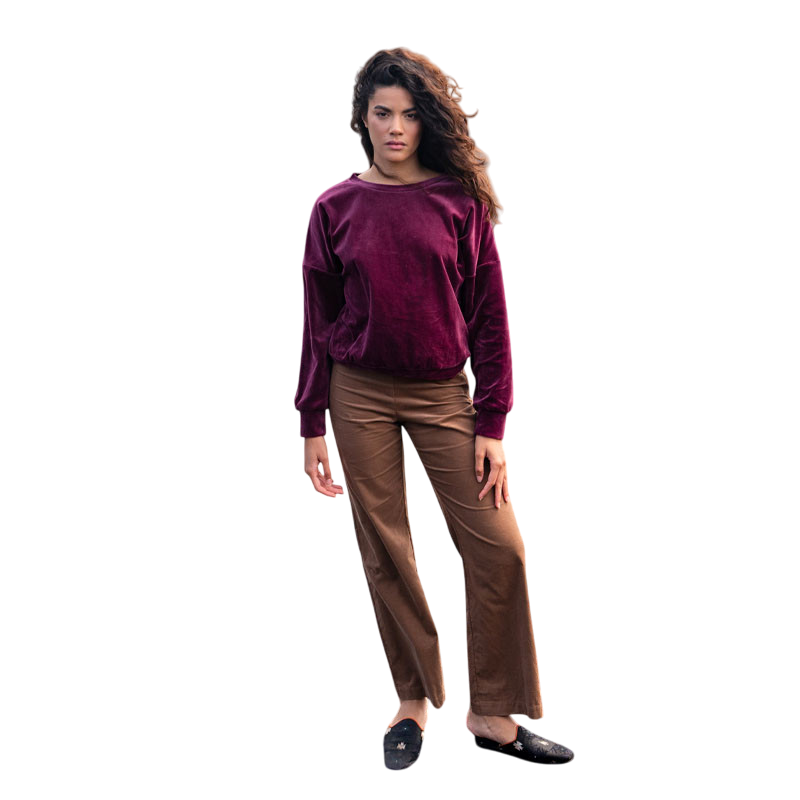 Sweater Sunday Moonlit Plum