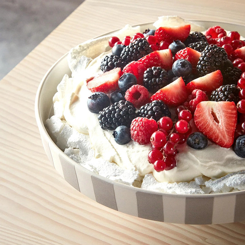 Serving plate Toppu large Clay