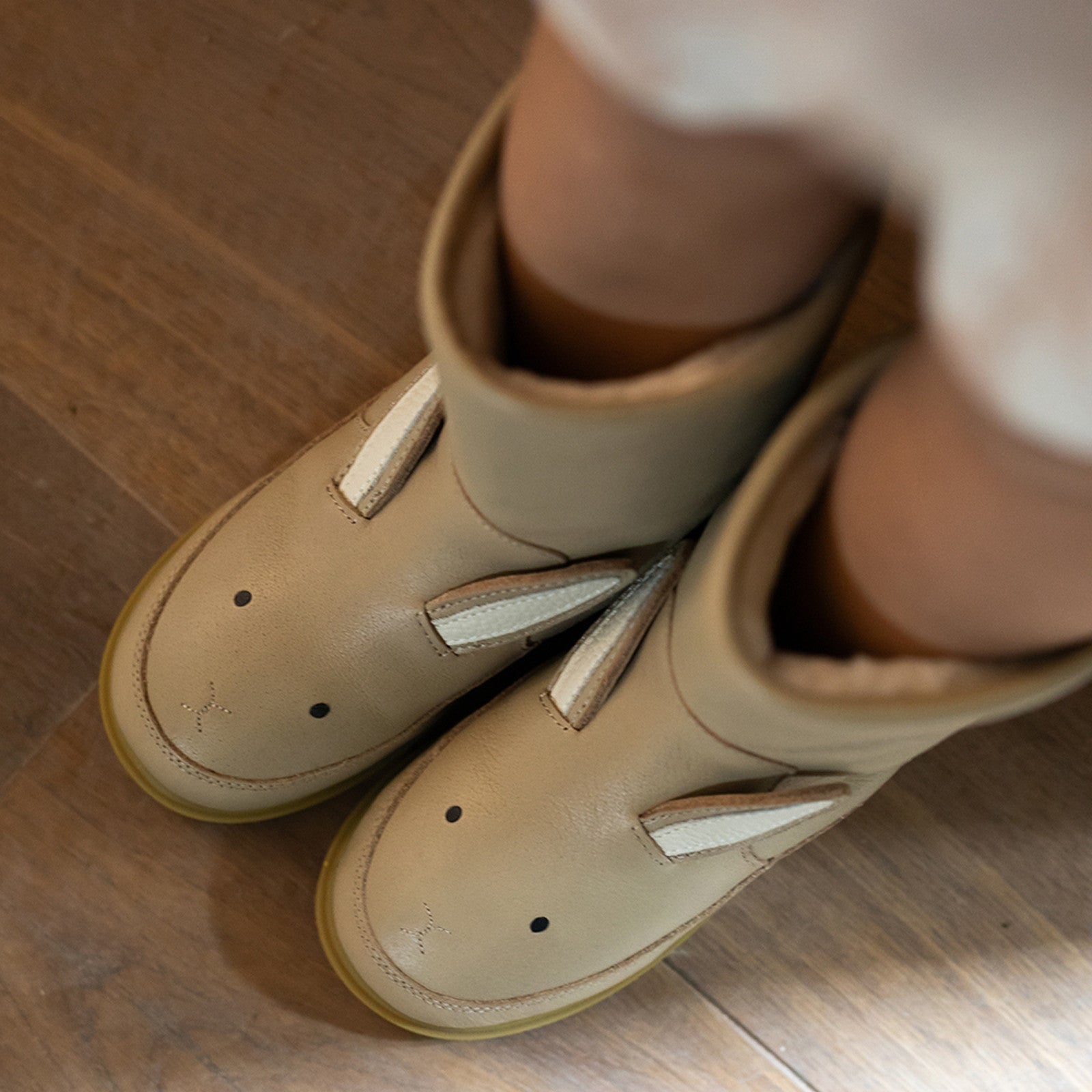 Bottes Wadudu Bunny Taupe Leather