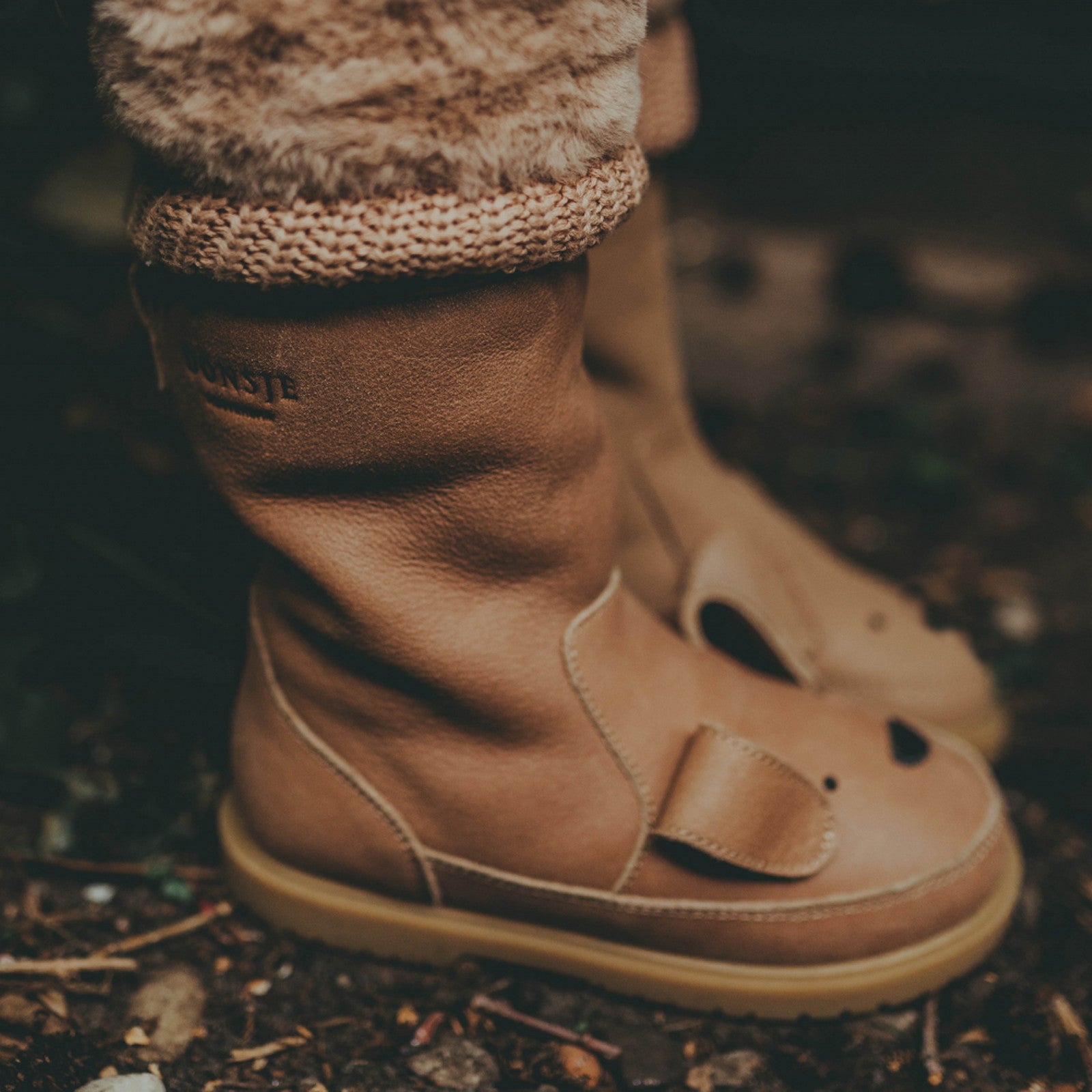 Bottes Wadudu Dog Hazelnut Leather