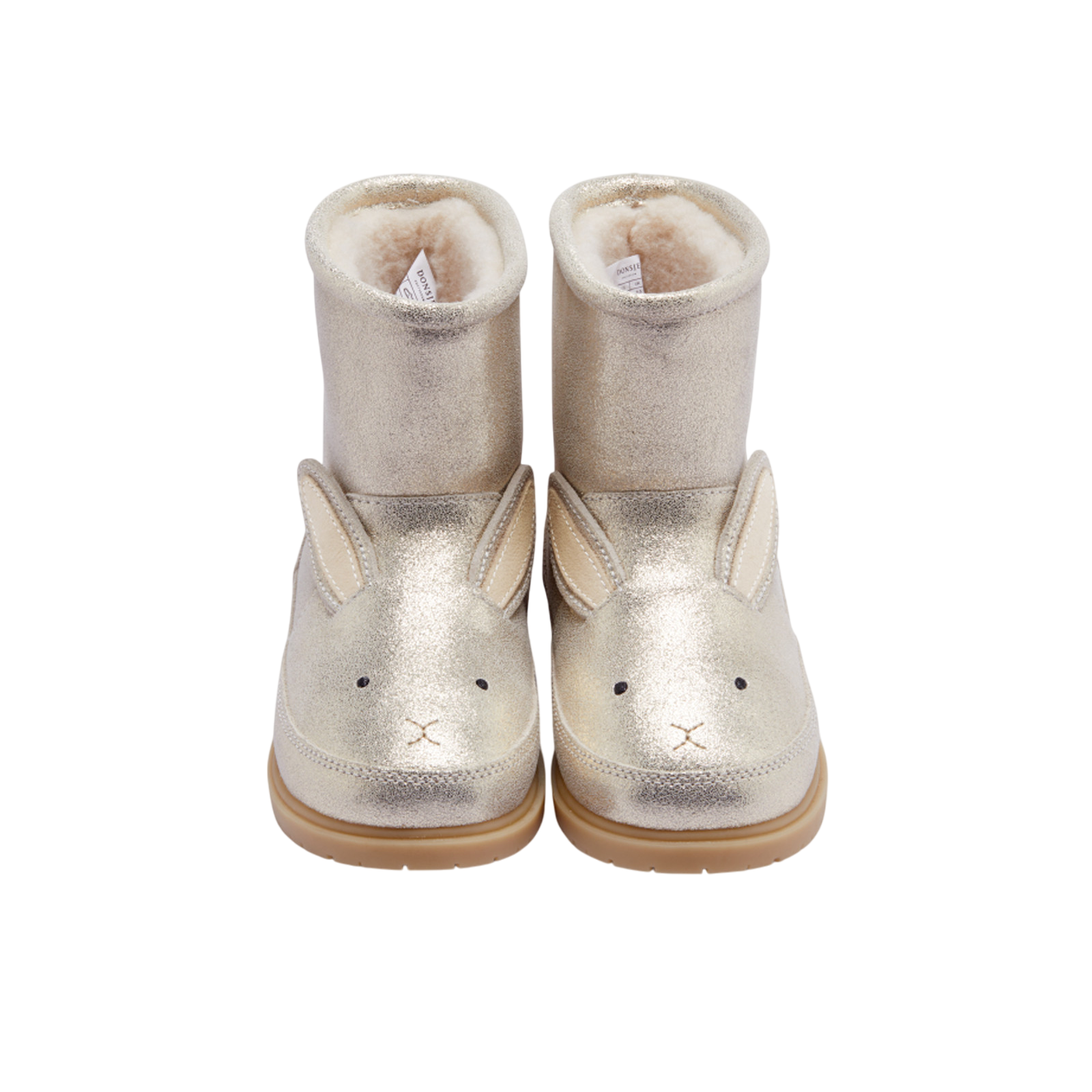 Stiefel Xelly Bunny Silver Metallic Leather