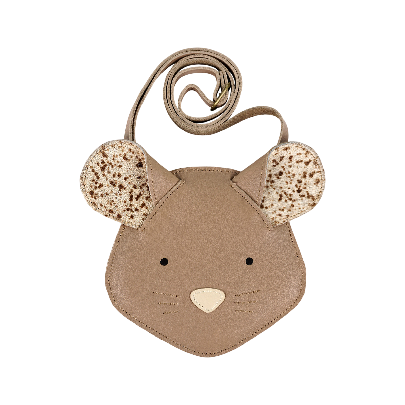 Britta Mouse Praline Leather Bag