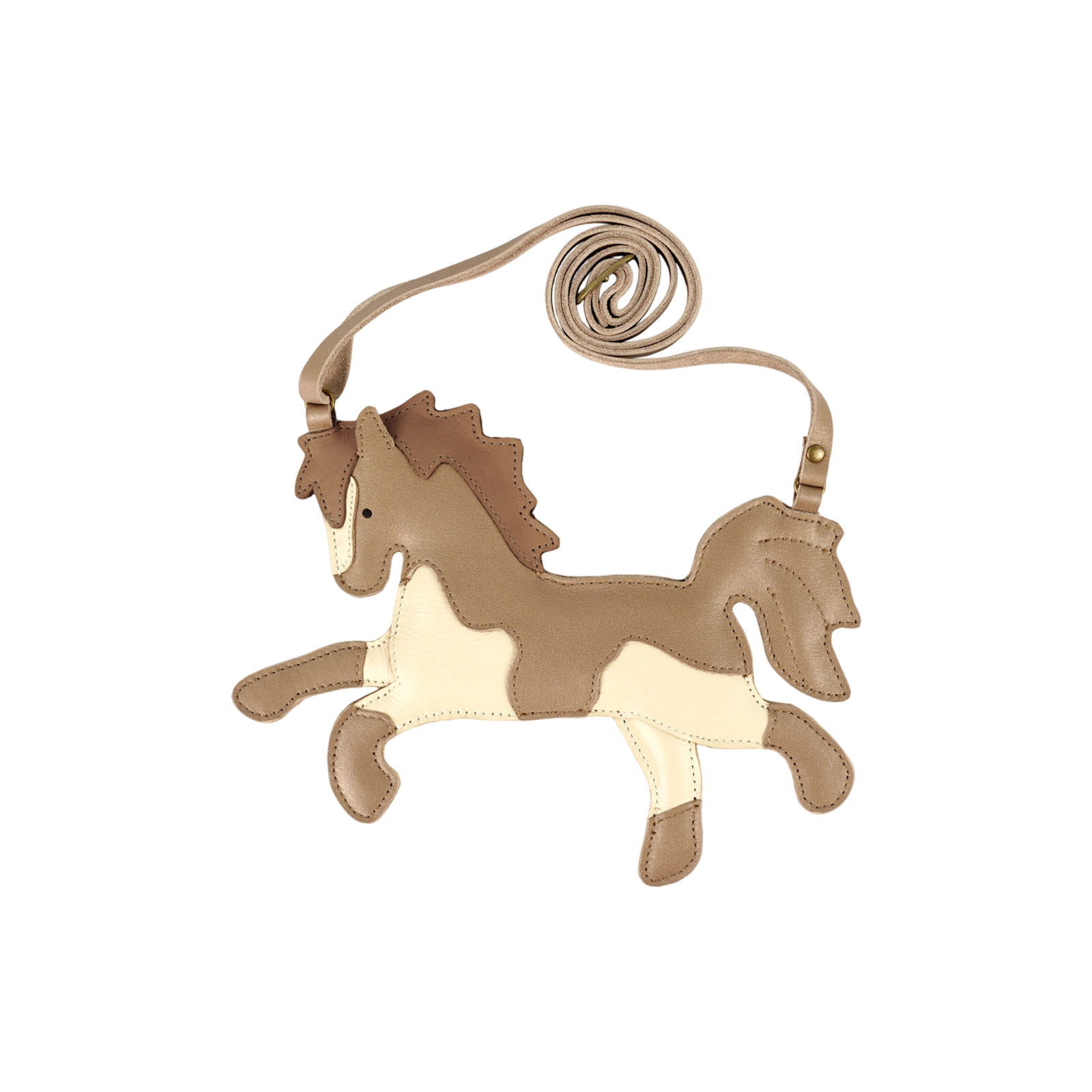 Tasche Chiem Pony Truffle Metallic Nubuck