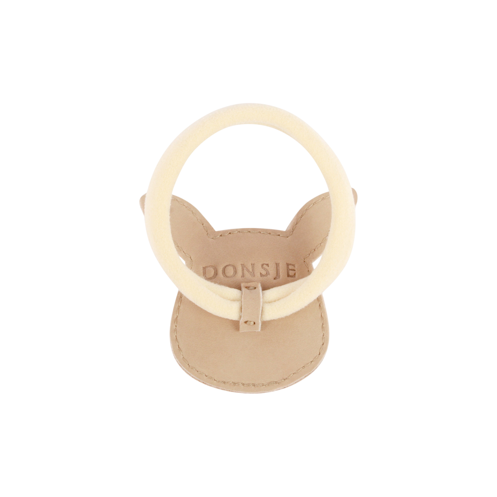 Hair tie Josy Bunny Taupe Nubuck