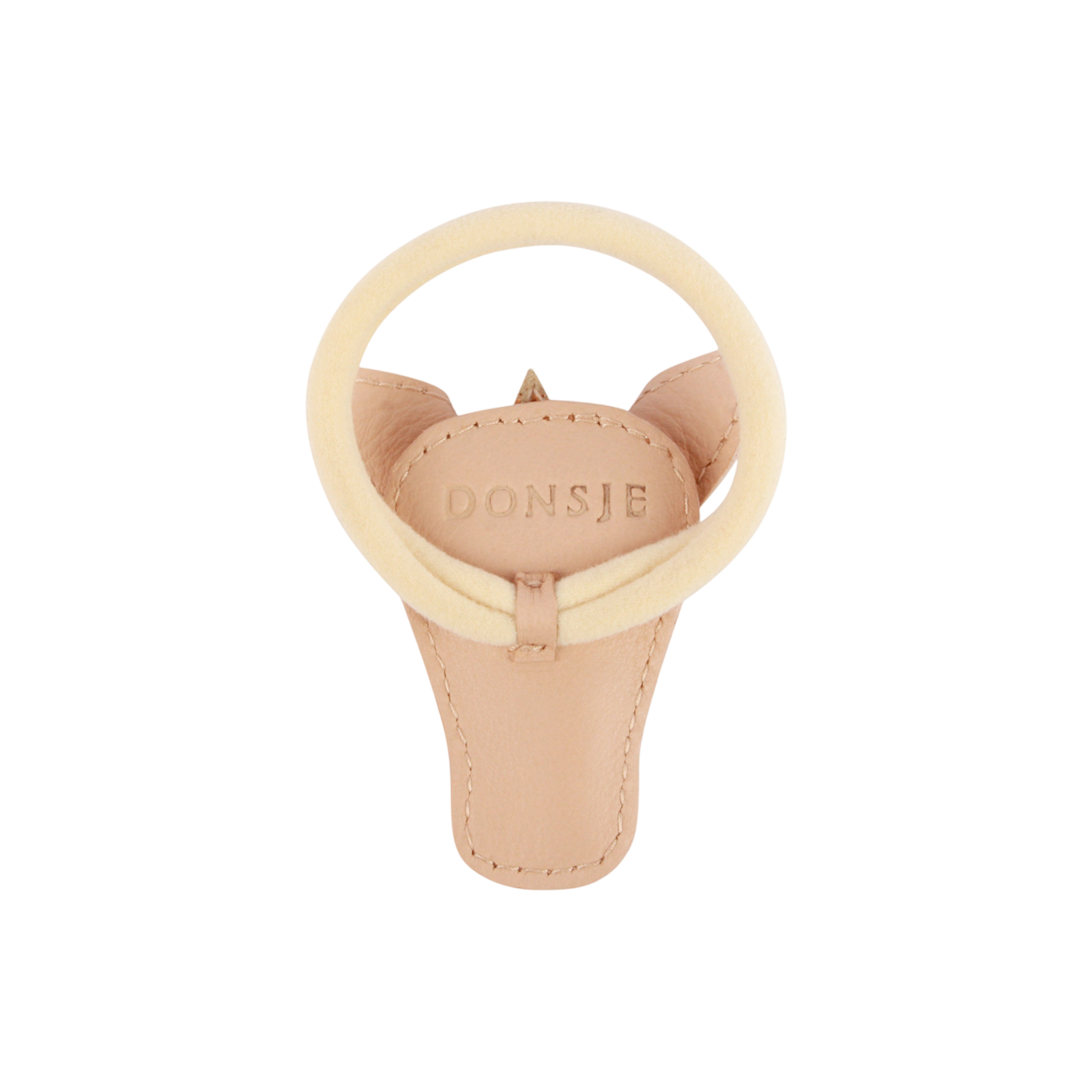 Hair tie Josy Unicorn Light Rose Leather