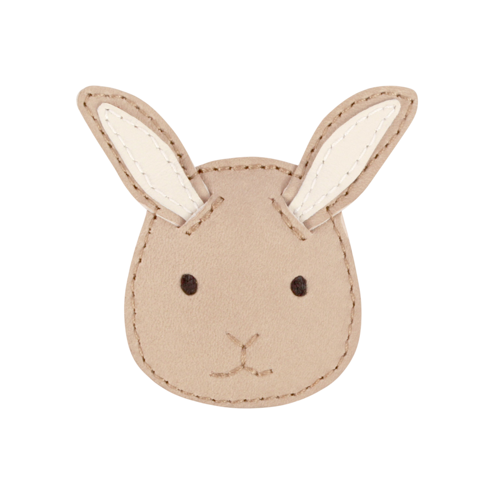 Hair clip Josy Bunny Taupe Nubuck
