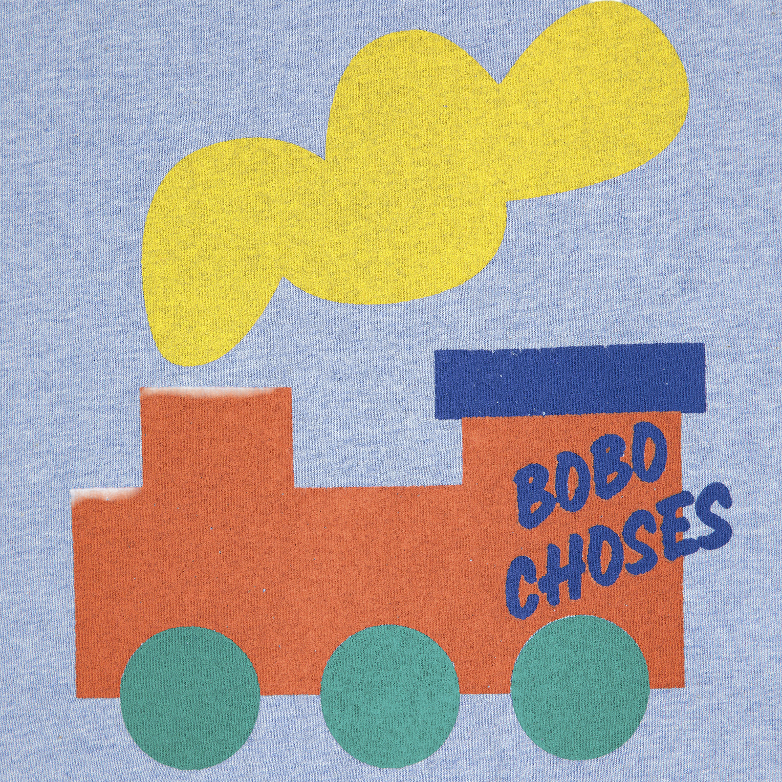 T-shirt bébé Bobo Choo Choo bleu clair