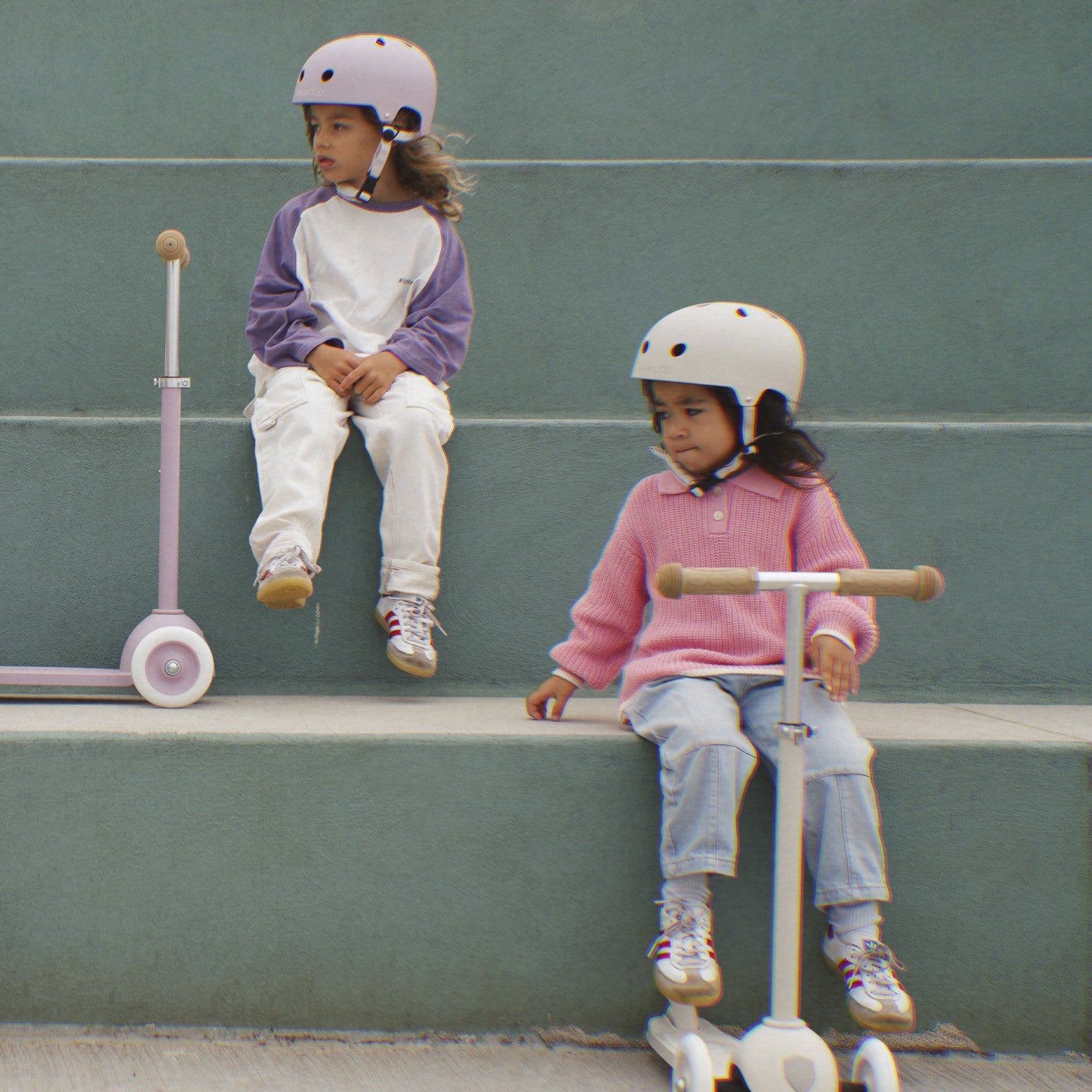 Eco Kinderhelm Banwood Ivory