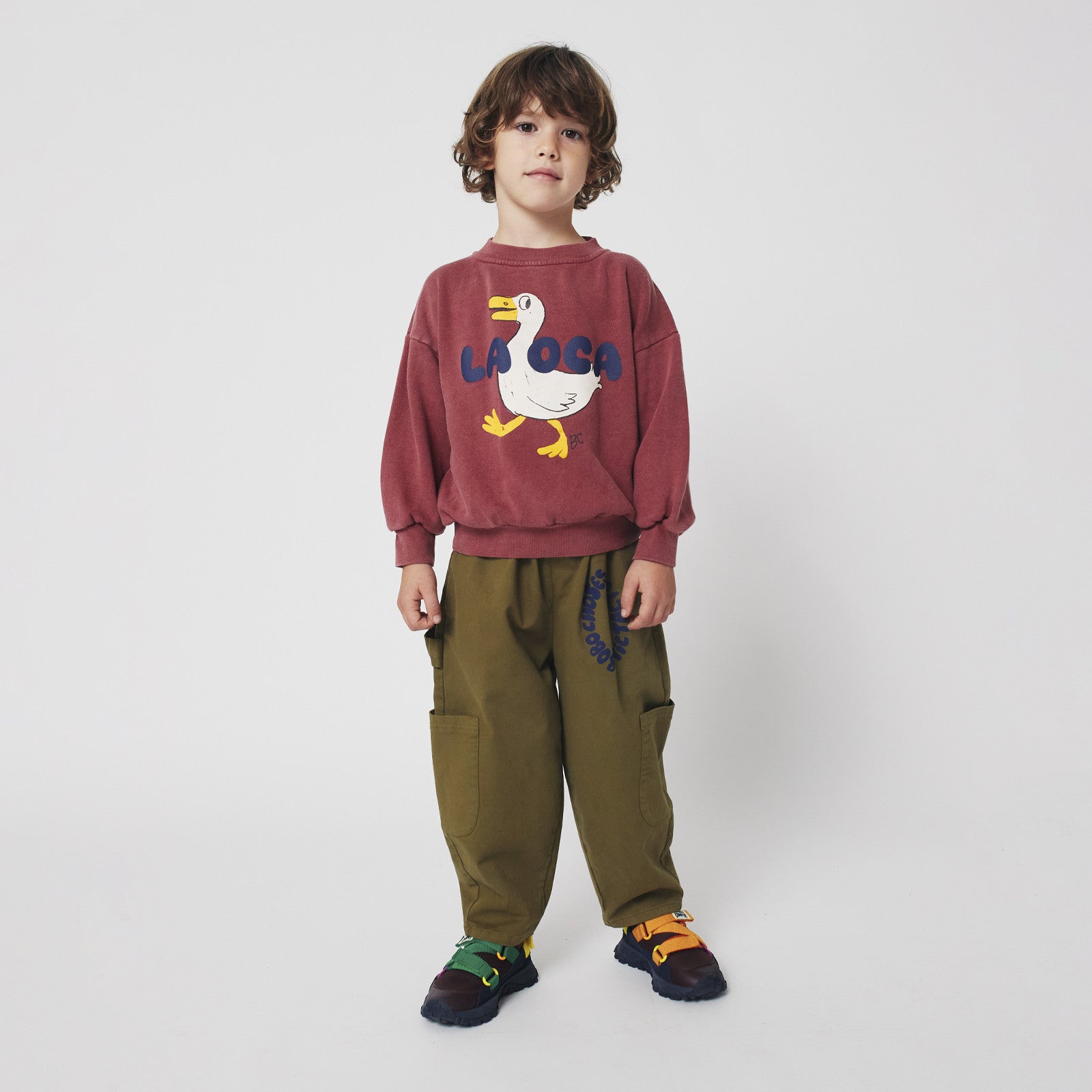 Sweatshirt La Oca Brown