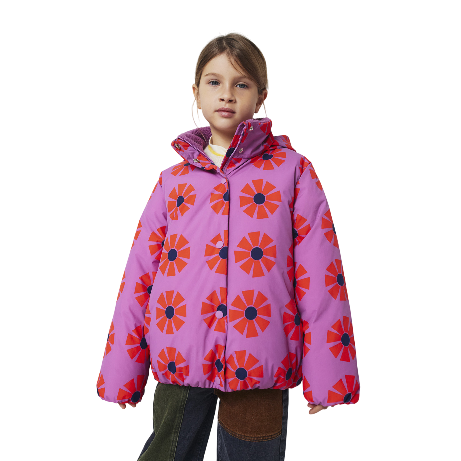 Jacket Kaleidoscope All Over Purple