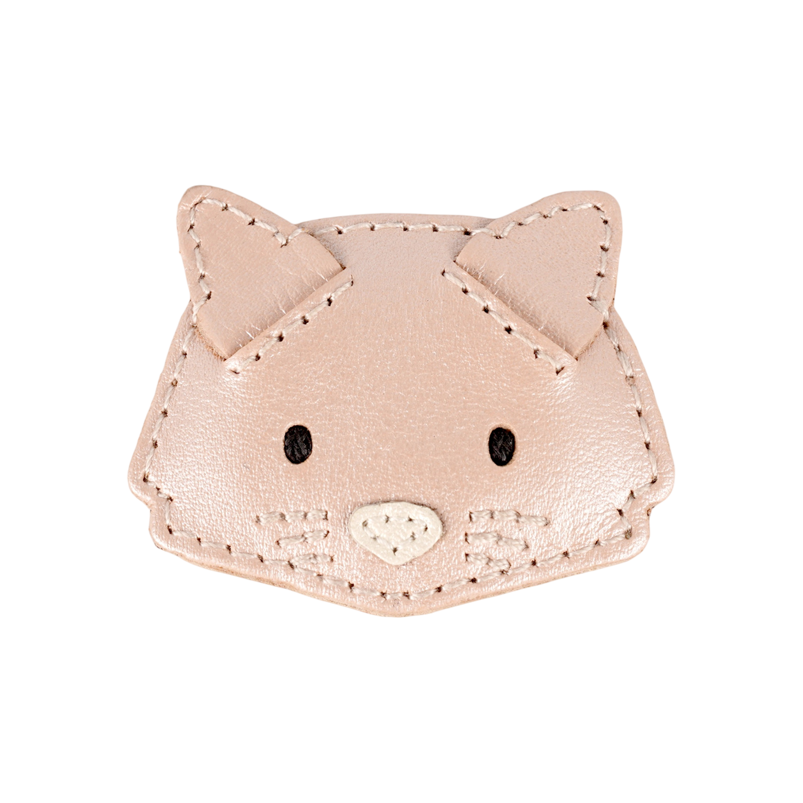 Haarspange Cat Rose Metallic Leather