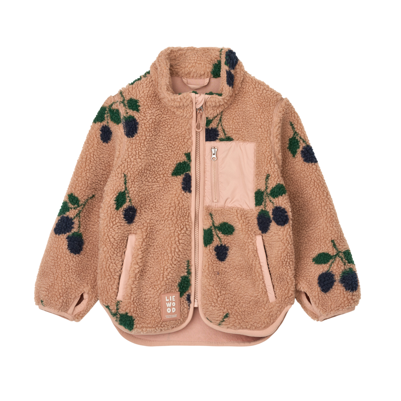 Jacke Nolan Pile Berry Pale Tuscany