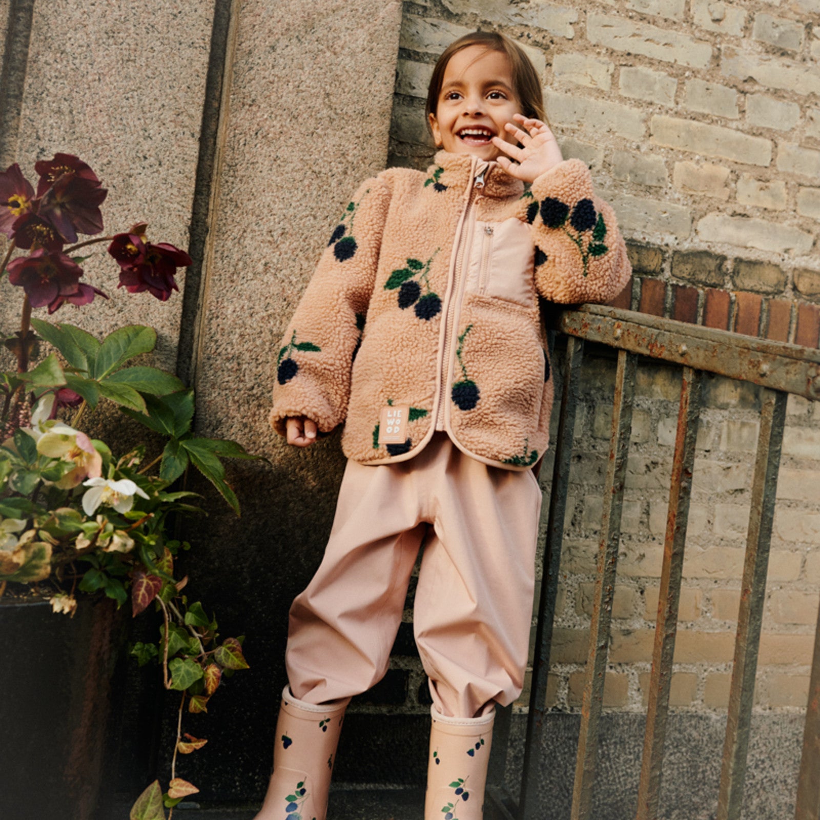 Veste Nolan Pile Berry Pale Tuscany