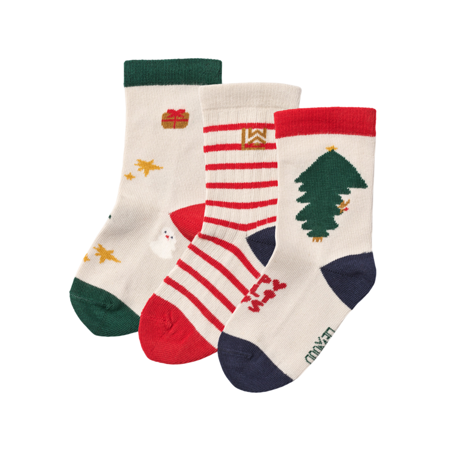 Socken 3er-Set Silas Holiday Sandy