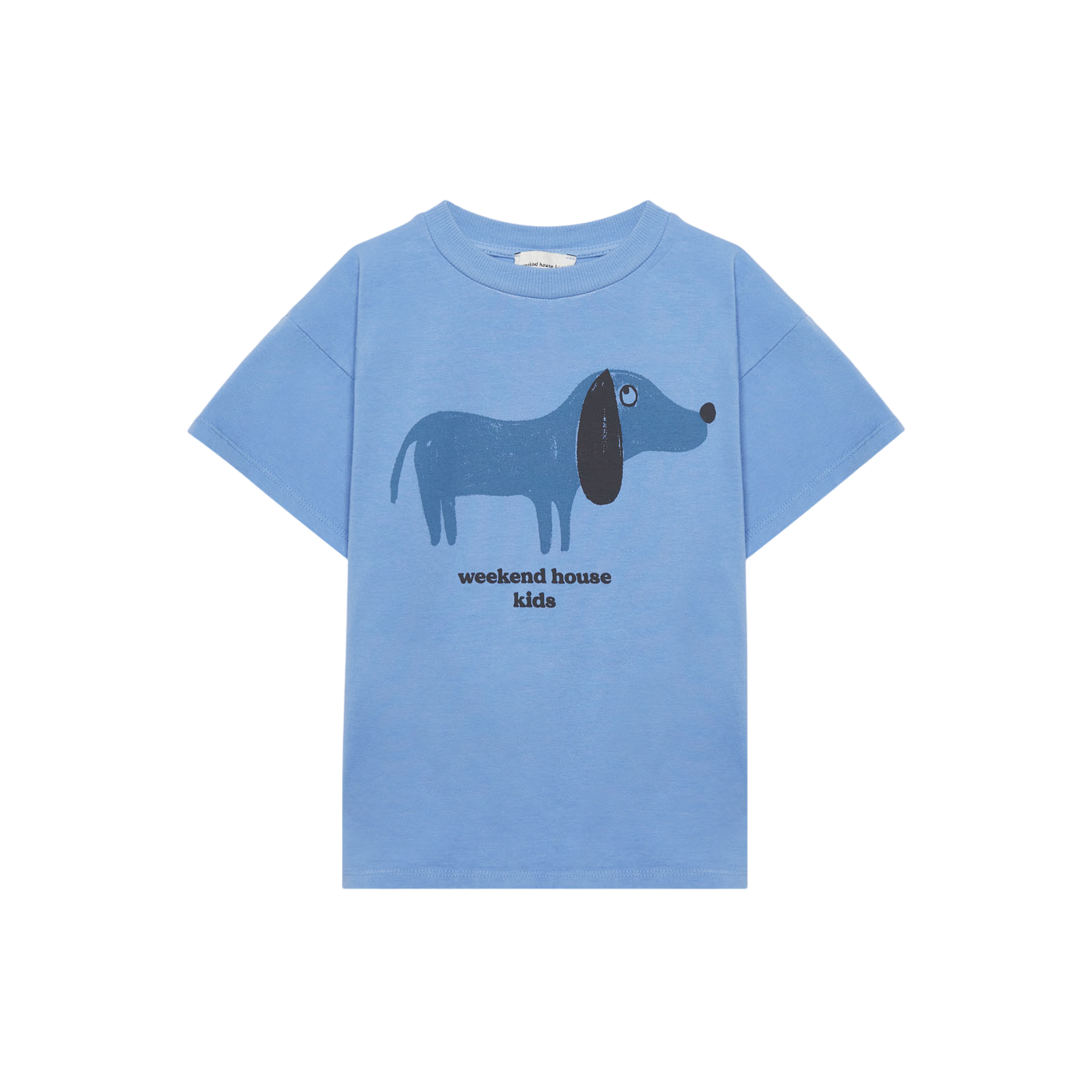 T-shirt Blue Dog Soft Blue