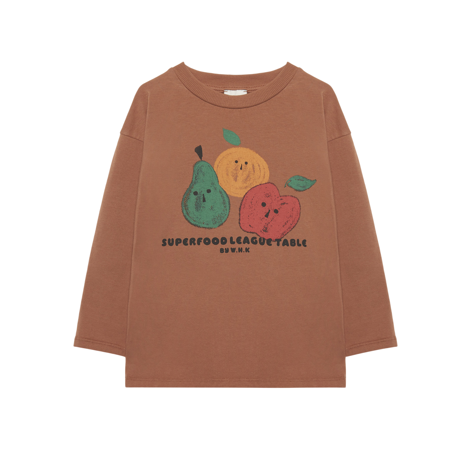 T-shirt à manches longues Fruity Brown