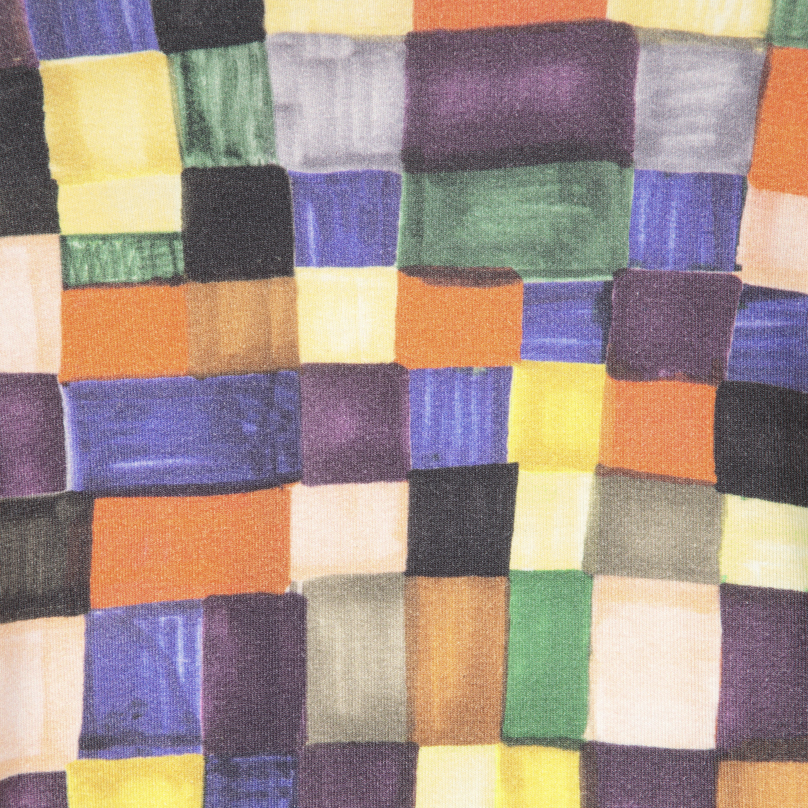 Tee shirt manches longues adulte Rainbow Plaid Pattern