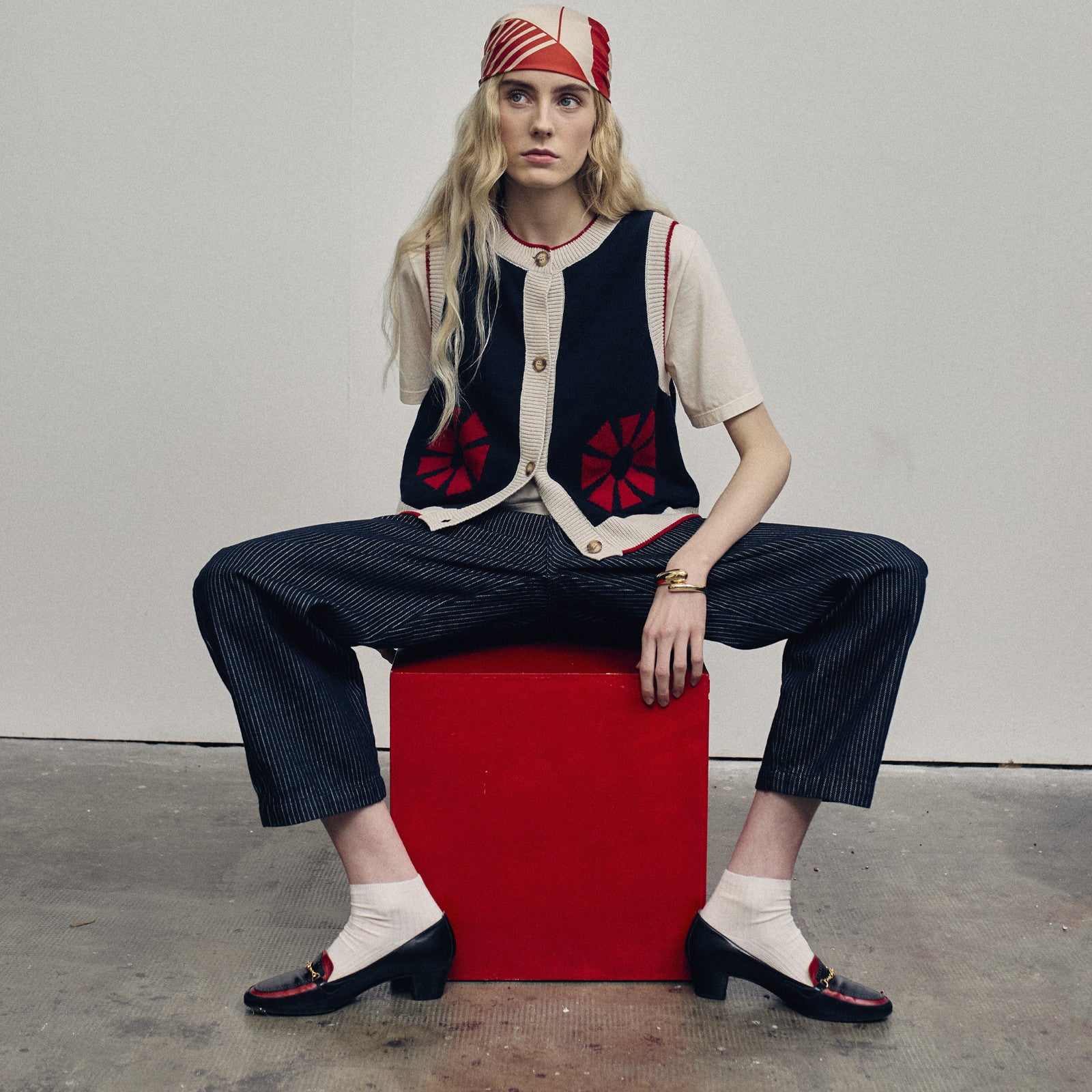 Adult Jeans Relaxed Fit Navy Blue