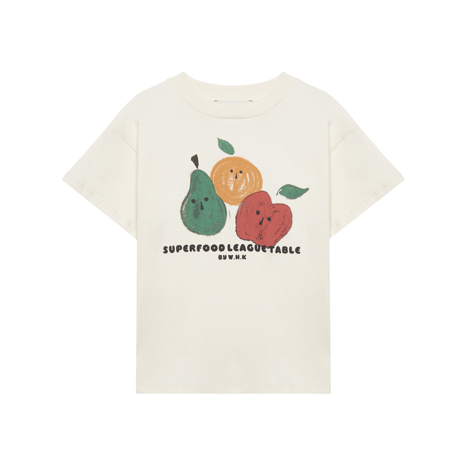 T-shirt Fruity White