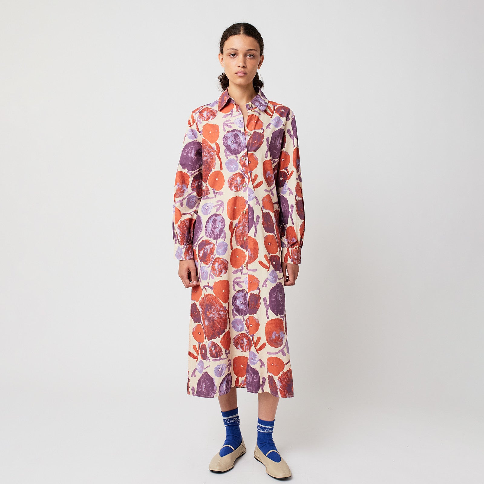 Robe adulte Dahlia Motif Multicolore
