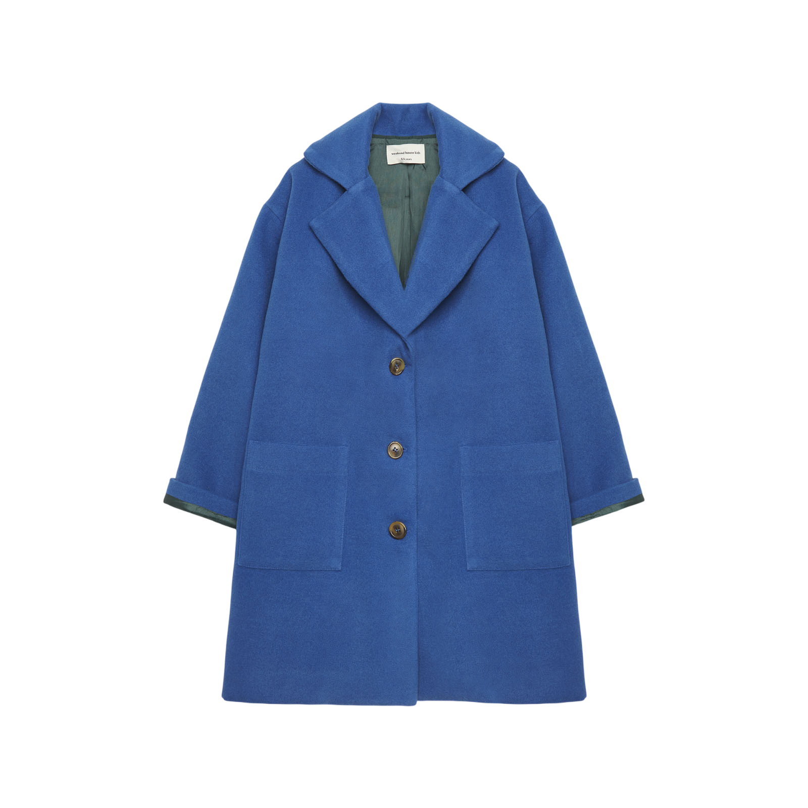 Fleece Coat Blue Dog Blue