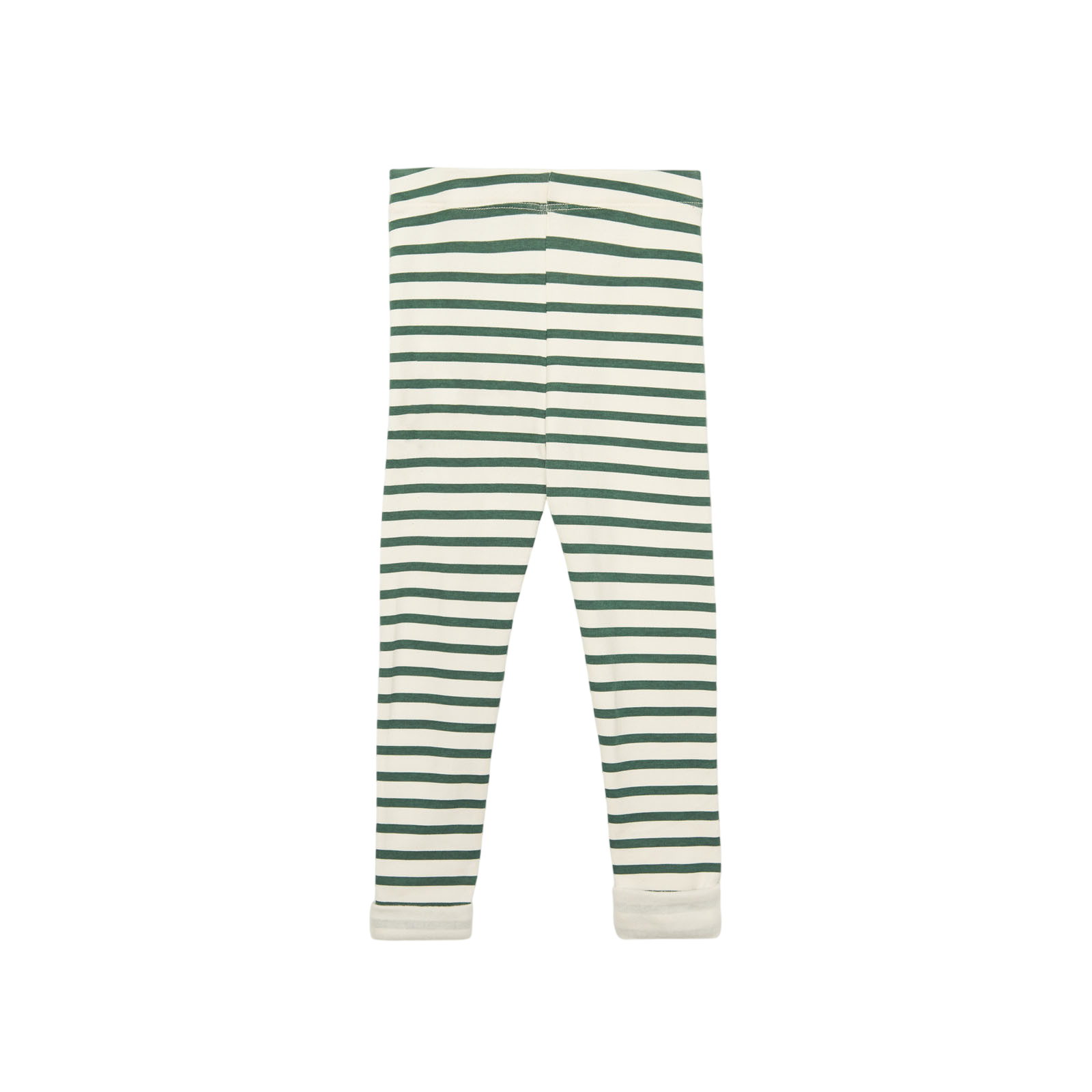 Leggings jardin d'hiver rayé blanc