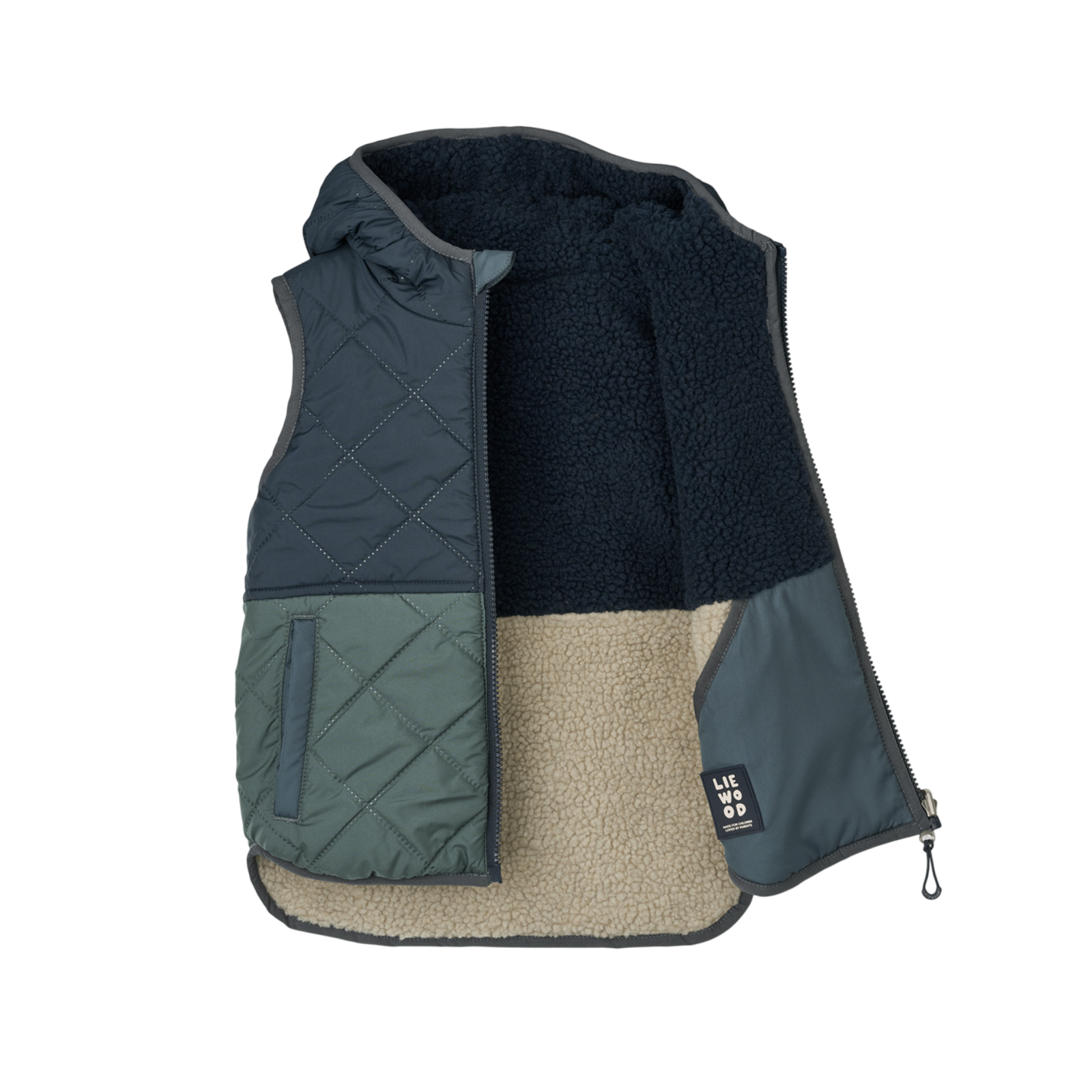 Gilet Diana Whale Blue Multi Mix