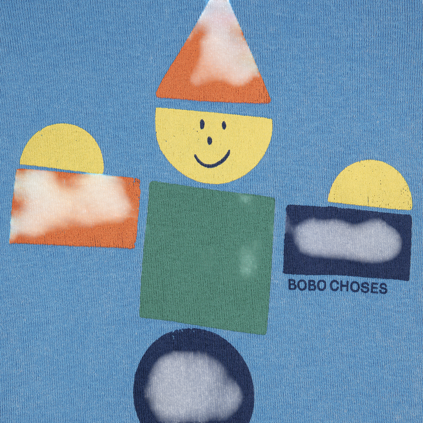 Tee shirt manches longues bébé Wooden Toy Light Blue