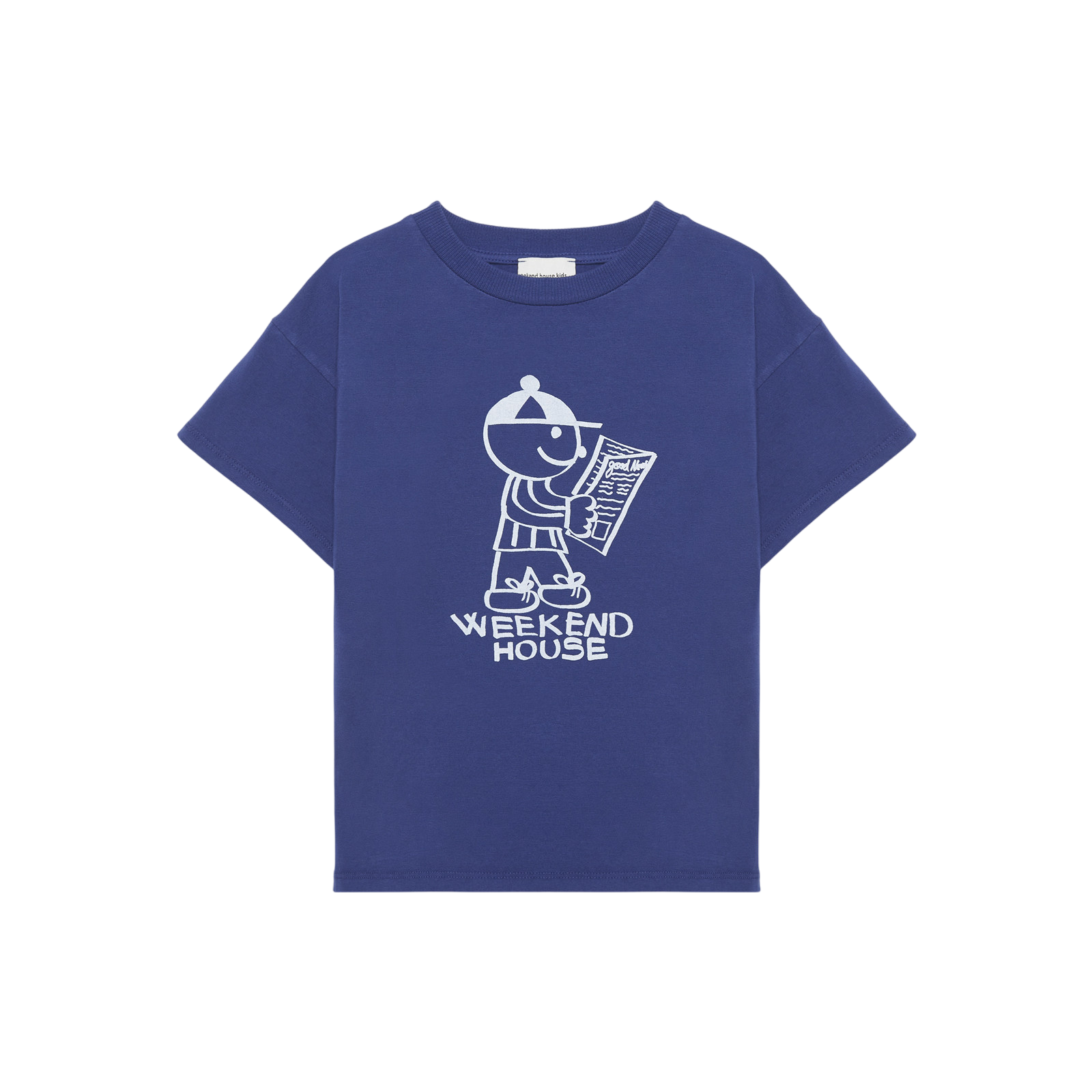 T-shirt Good News Club bleu foncé