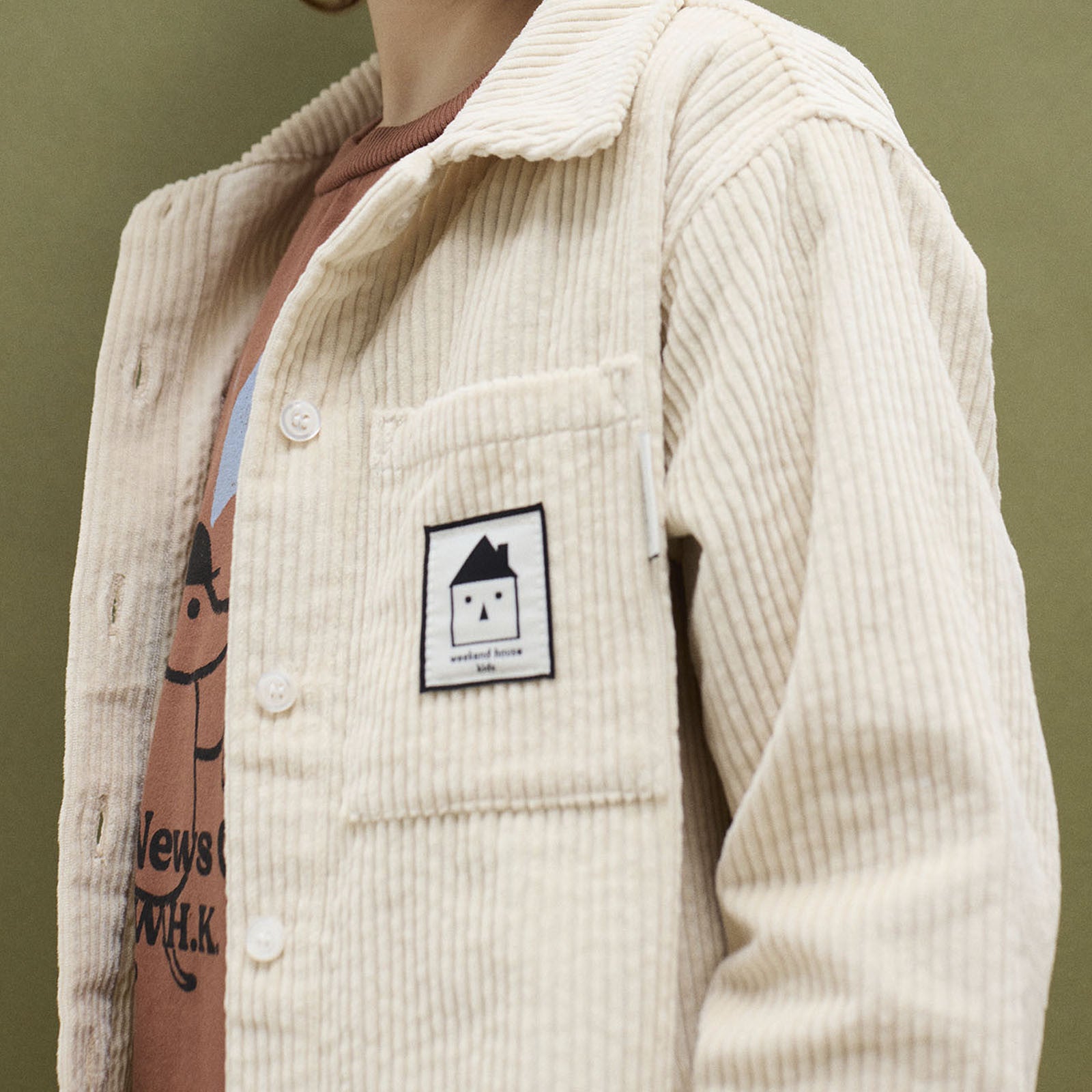 T-shirt Rainy Dog Brown