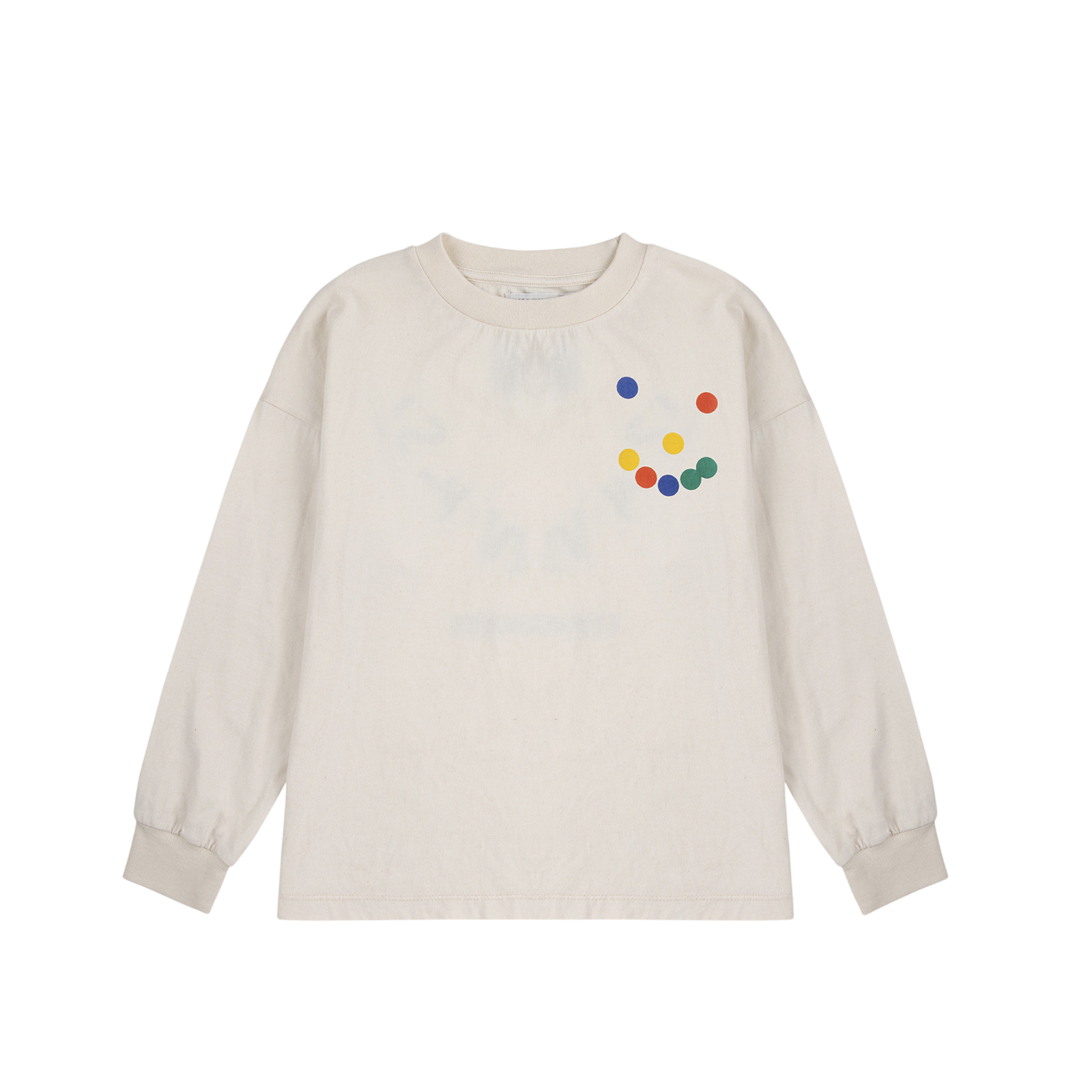 Langarmshirt Thanks Offwhite