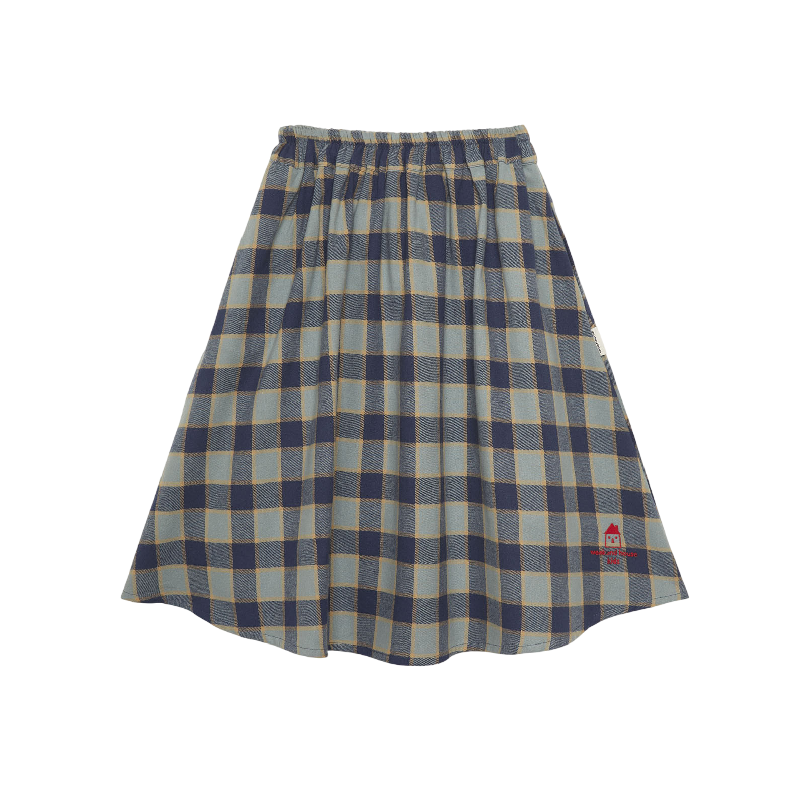 Rock Checkered Blue Indigo