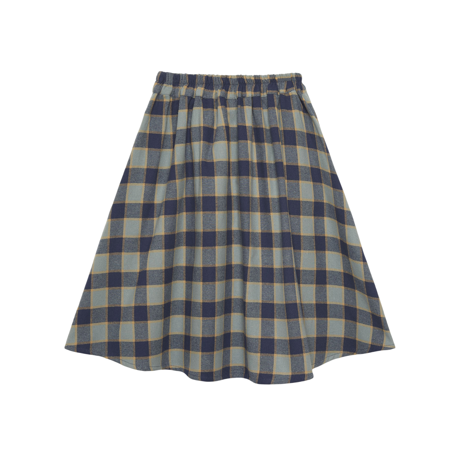 Rock Checkered Blue Indigo