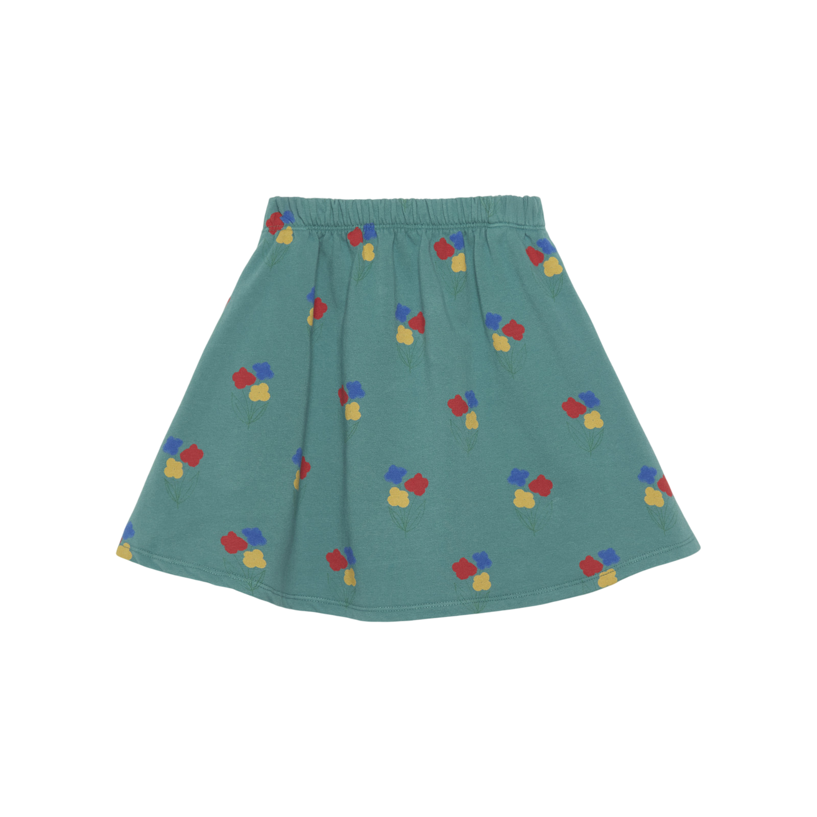 Rock Flowers All Over Green